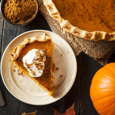 Homemade Pumpkin Pie for Thanksigiving Southerners Arrived late to the table